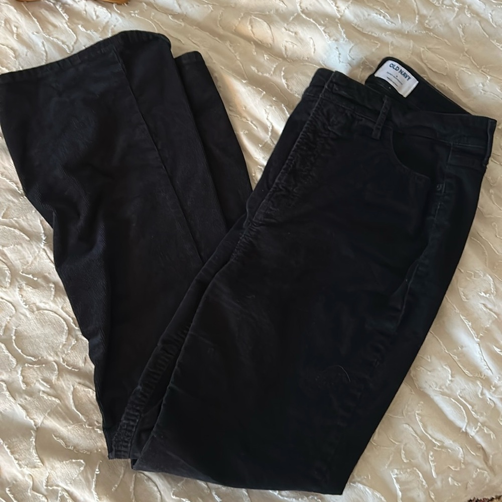 Corduroy flare pants